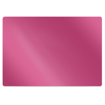 Tapete para cadeira de escritório Cor rosa