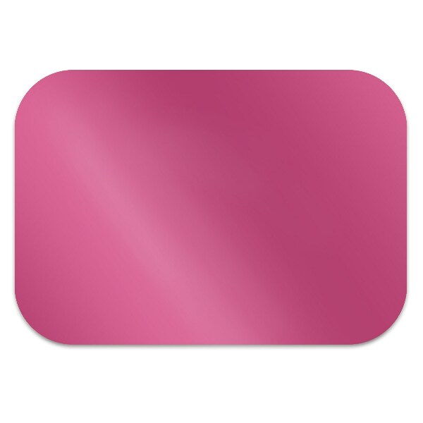 Tapete para cadeira de escritório Cor rosa