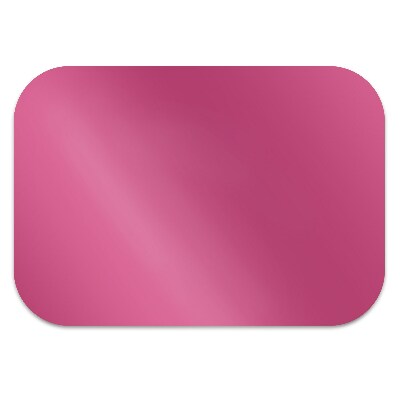 Tapete para cadeira de escritório Cor rosa