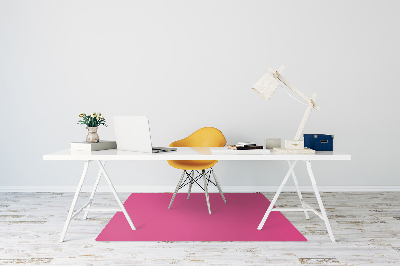 Tapete para cadeira de escritório Cor rosa