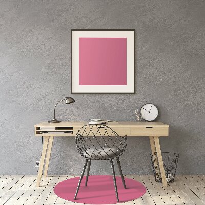Tapete para cadeira de escritório Cor rosa