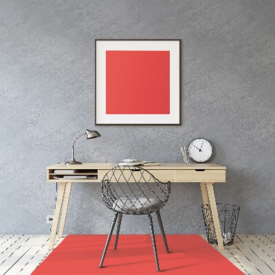 Tapete para escritório Cor: Vermelho claro