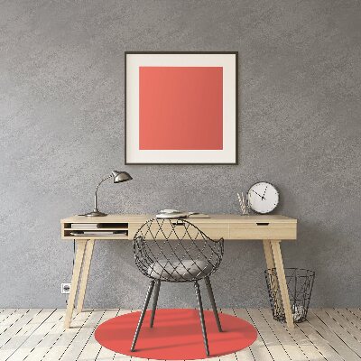 Tapete para escritório Cor: Vermelho claro