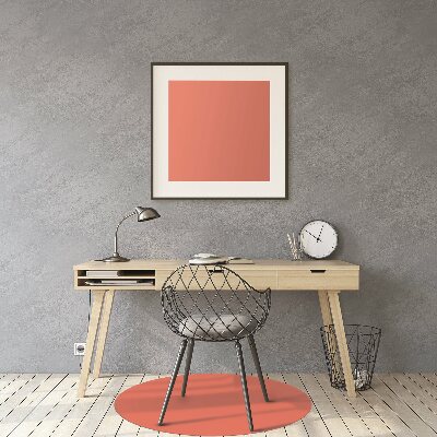 Tapete para escritório Cor Laranja Pastel