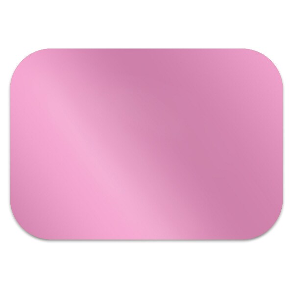 Tapete para cadeira de escritório Cor Rosa claro
