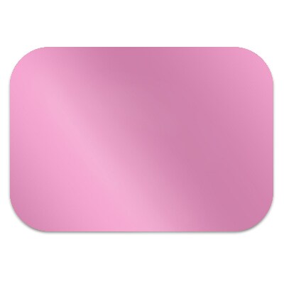 Tapete para cadeira de escritório Cor Rosa claro