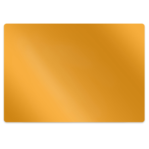 Tapete para escritório Cor: Amarelo escuro