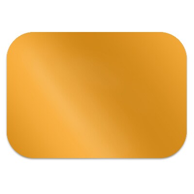 Tapete para escritório Cor: Amarelo escuro