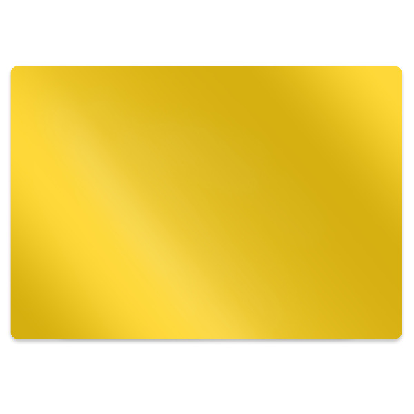 Tapete para escritório Cor: Amarelo claro