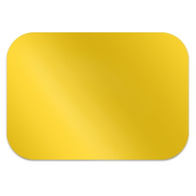 Tapete para escritório Cor: Amarelo claro