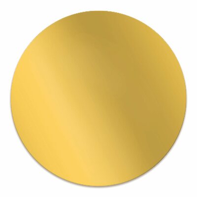 Tapete para escritório Cor: Amarelo claro