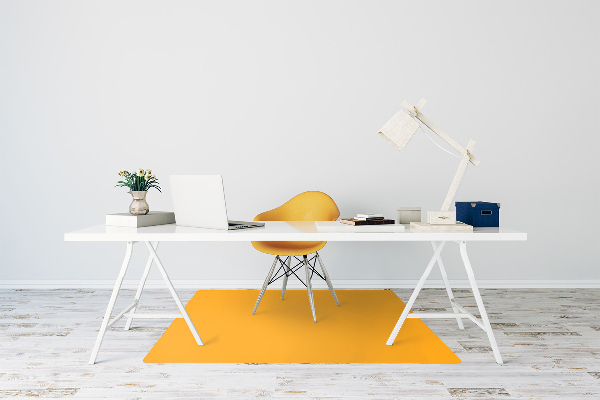 Tapete escritório Cor Amarelo Médio