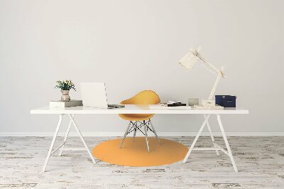Tapete escritório Cor Amarelo Médio