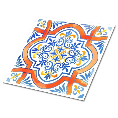 Vinil chão Gráficos estilo azulejos