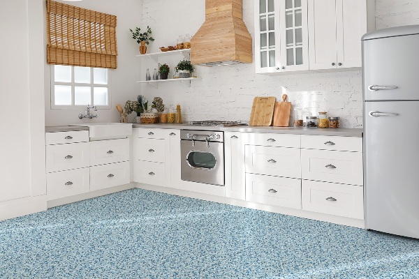 Piso vinilico Mosaico cerâmico
