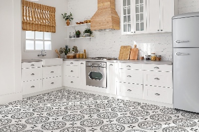 Pavimento vinílico Padrão oriental