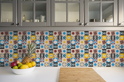 Vinil chão mosaico oriental