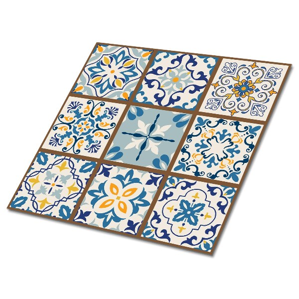 Vinil chão Patchwork árabe