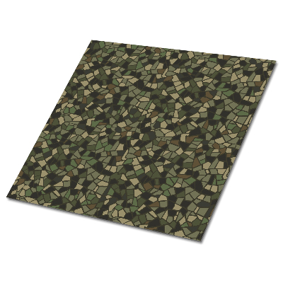 Piso vinilico Mosaico militar