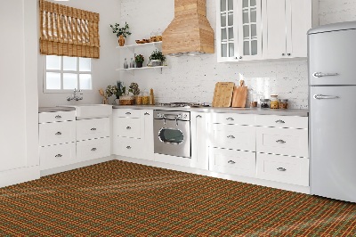 Pavimento vinílico Padrão xadrez clássico
