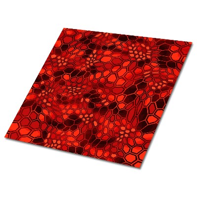 Vinil chão Camuflagem hexagonal
