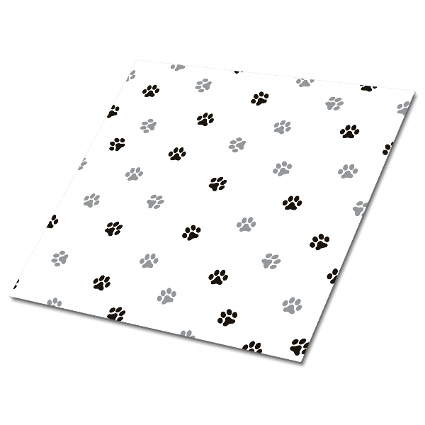 Piso vinilico patas de cachorro