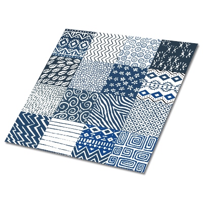 Piso vinilico Mistura de padrões