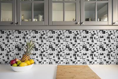Piso vinilico Mosaico sobre mármore