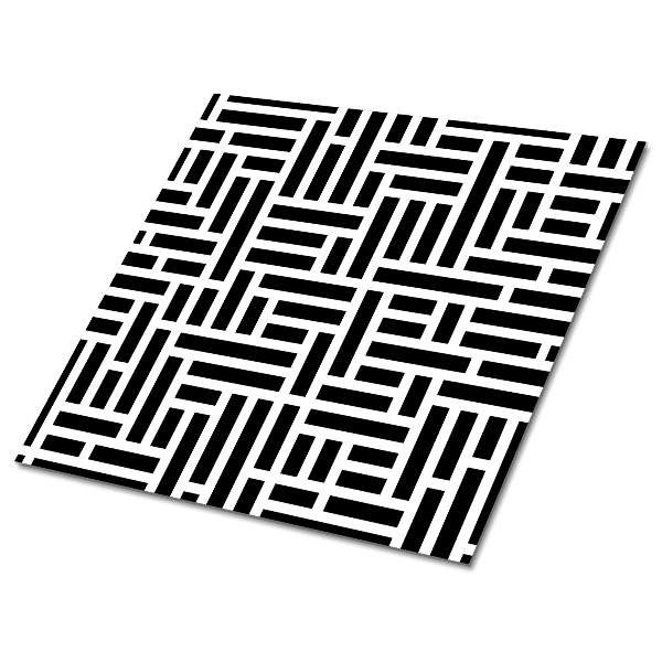 Piso vinilico Abstração geométrica