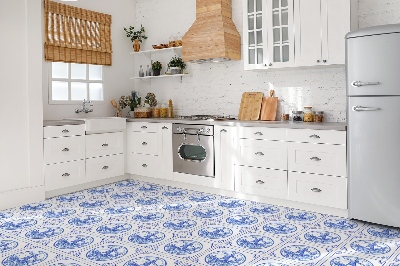 Pavimento vinílico Moinho de vento estilo azulejos