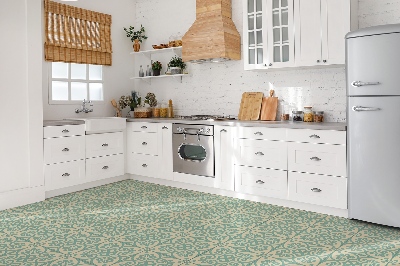 Piso vinilico Atmosfera oriental em meio à vegetação
