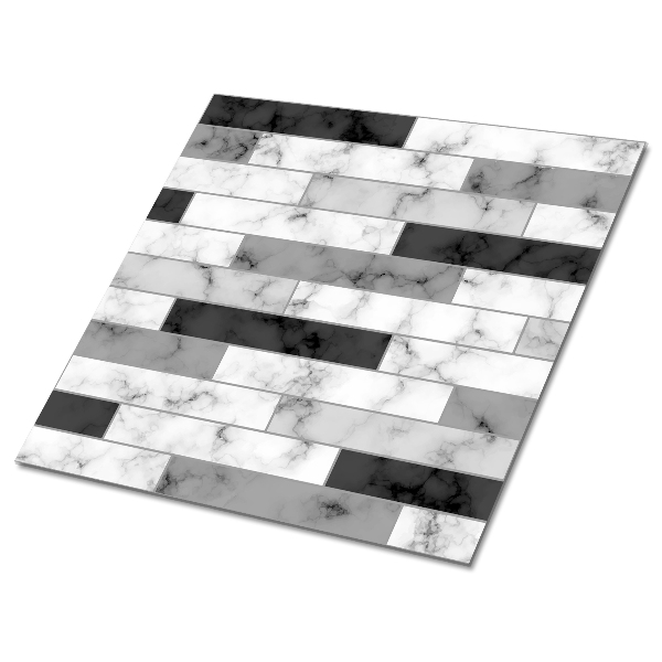 Piso vinilico Azulejos de mármore