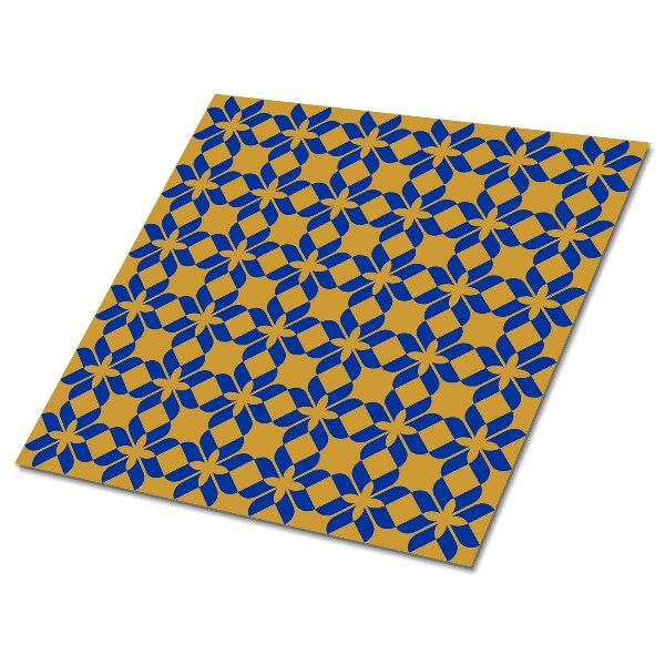 Piso vinilico Padrão floral