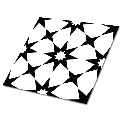 Vinil chão Geometria estelar