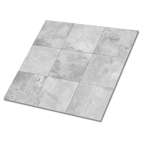 Pavimento vinílico Retalhos de concreto