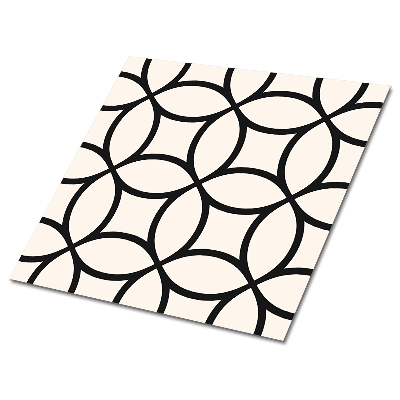 Piso vinilico Círculos geométricos