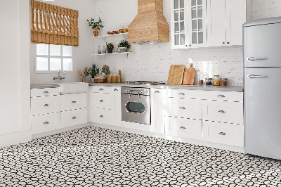 Piso vinilico Círculos geométricos