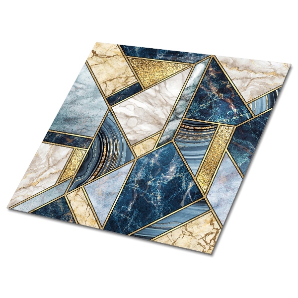 Vinil chão Geometria abstrata