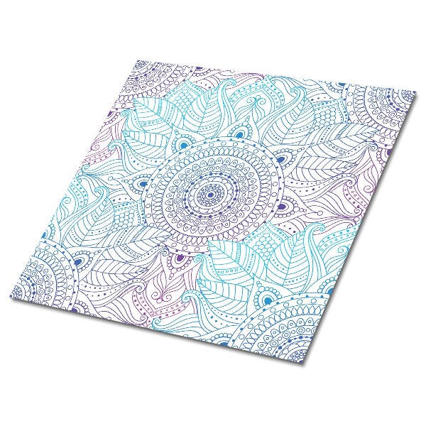 Piso vinilico mandala árabe