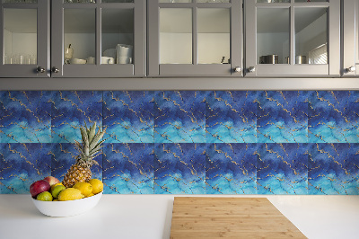 Piso vinilico Mármore azul