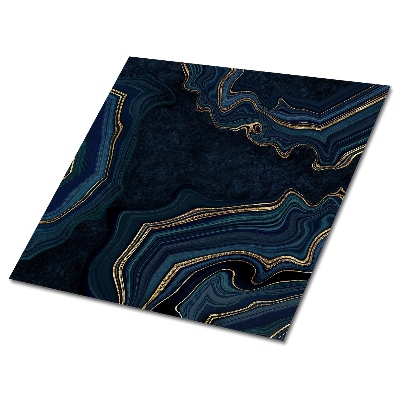 Pavimento vinílico Padrão escuro e elegante