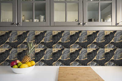 Piso vinilico Mosaico de mármore