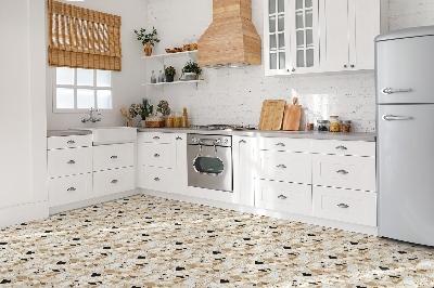 Pavimento vinílico Padrão terrazzo