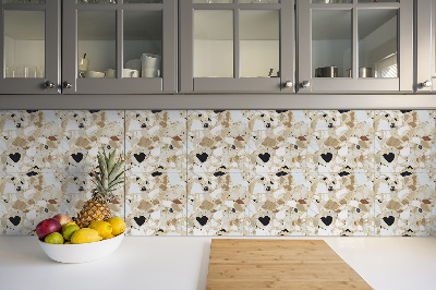 Pavimento vinílico Padrão terrazzo