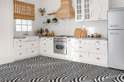 Vinil chão Linhas geométricas