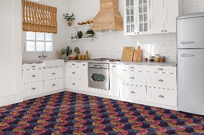 Piso vinilico Padrão retrô