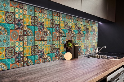 Revestimento de parede em pvc Patchwork de cozinha