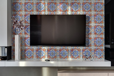 Revestimento parede cozinha moderna Gráficos estilo azulejos