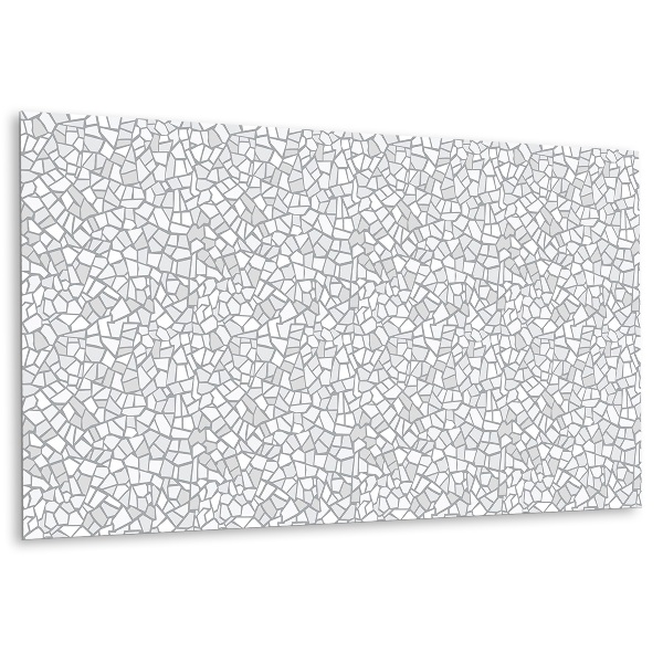 Revestimento de parede em pvc Mosaico cinza