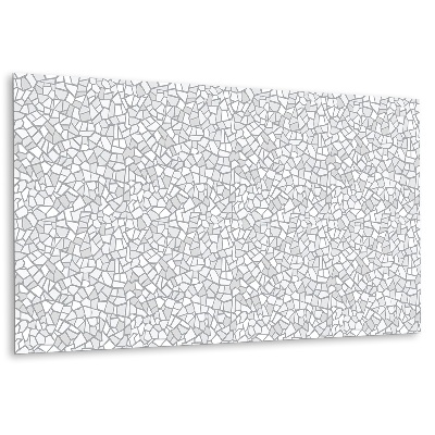 Revestimento de parede em pvc Mosaico cinza
